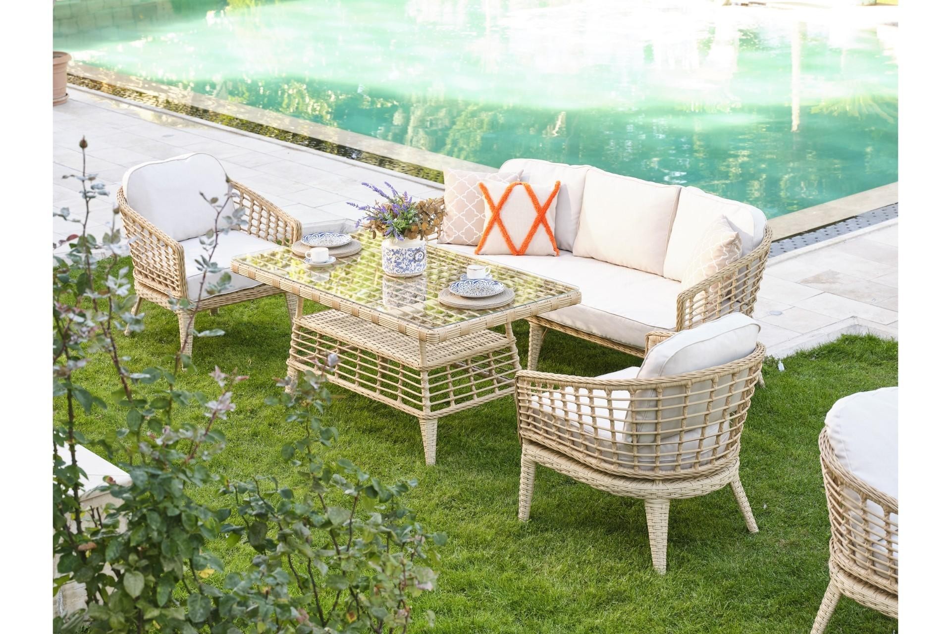 HAVANA RATTAN 5'Lİ BAHÇE&BALKON TAKIMI
